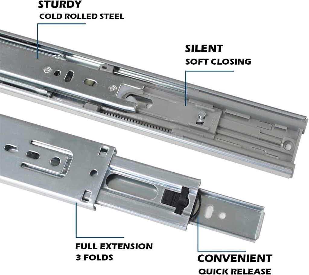 Full Extention | Drawer Rails