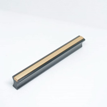 Black & Gold Cabinet Handle