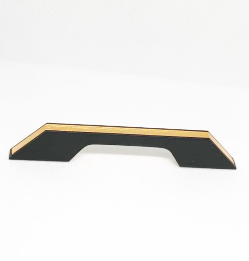 Gold and Black Capinet Handle